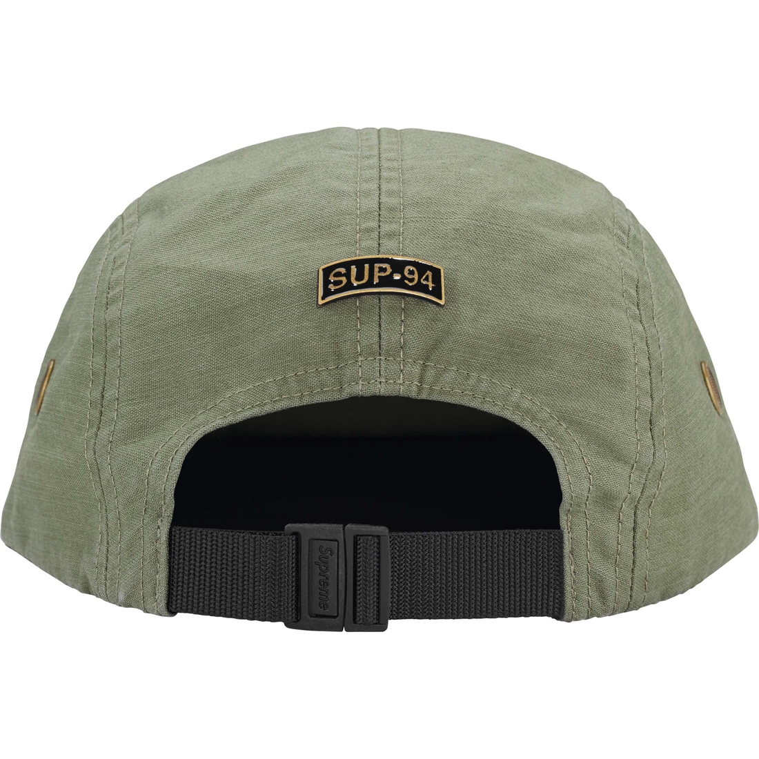 Supreme Military Camp Cap (FW24) - Olive - $48