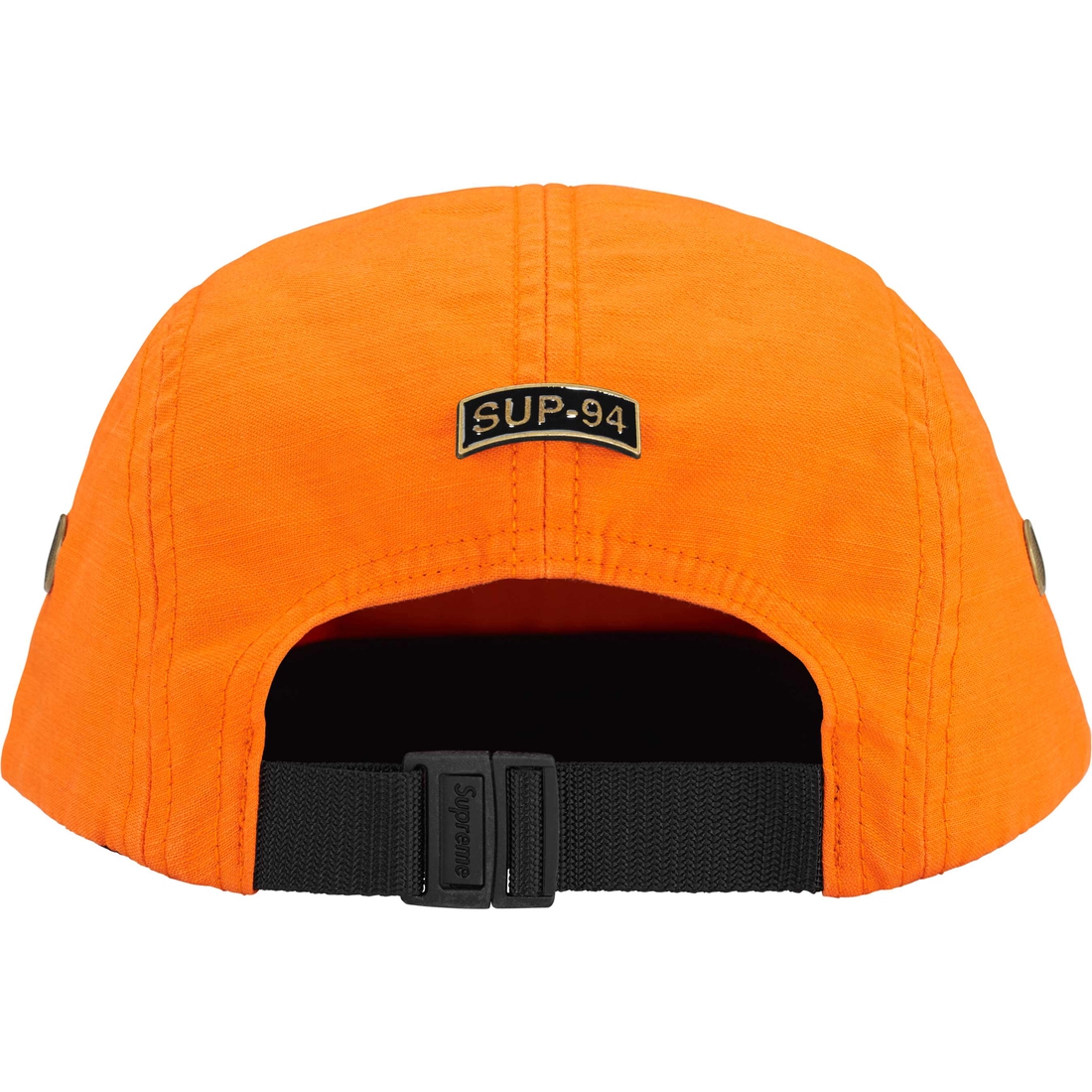 Supreme Military Camp Cap (FW24) - Orange - $48