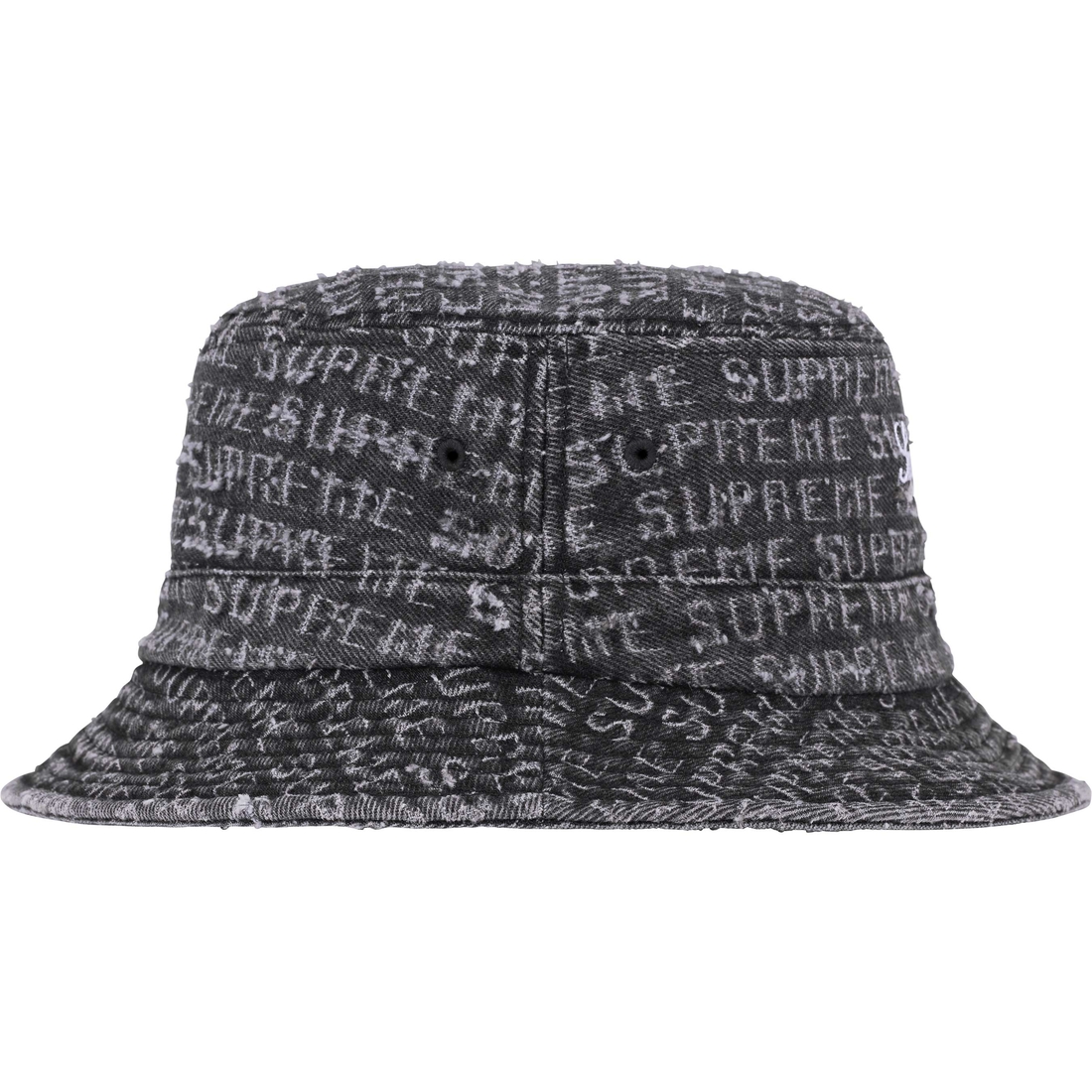Supreme Needle Punch Denim Crusher (FW24) - Black - $58