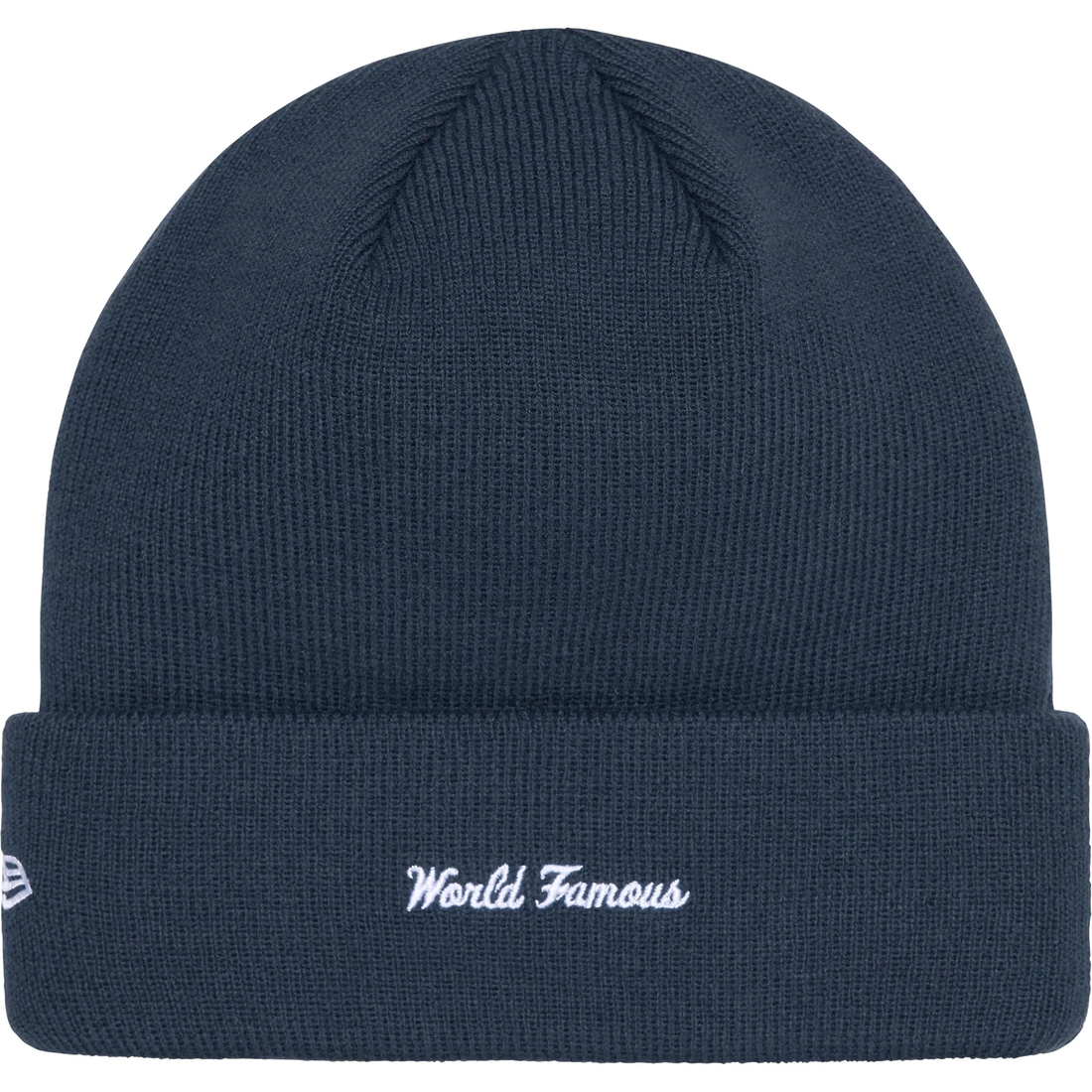 Supreme New Era Box Logo Beanie (FW24) - Navy - $44