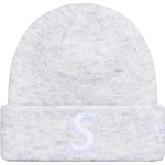 Supreme New Era S Logo Beanie (FW24) - Ash Grey