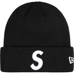 Supreme New Era S Logo Beanie (FW24) - Black