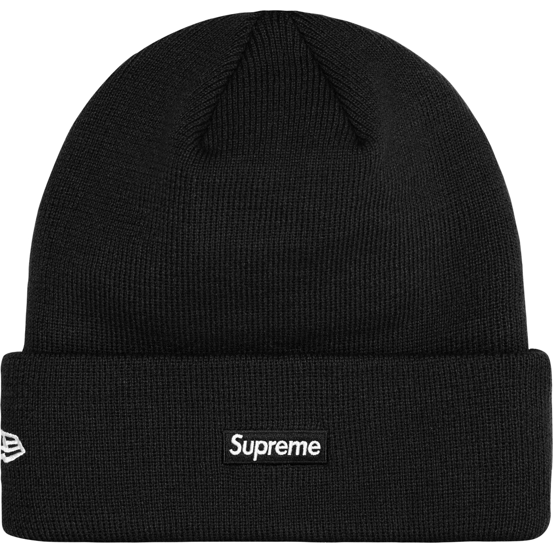 Supreme New Era S Logo Beanie (FW24) - Black - $40