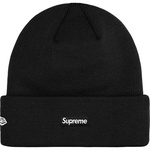 Supreme New Era S Logo Beanie (FW24) - Black