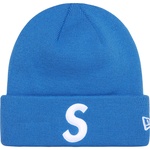 Supreme New Era S Logo Beanie (FW24) - Blue