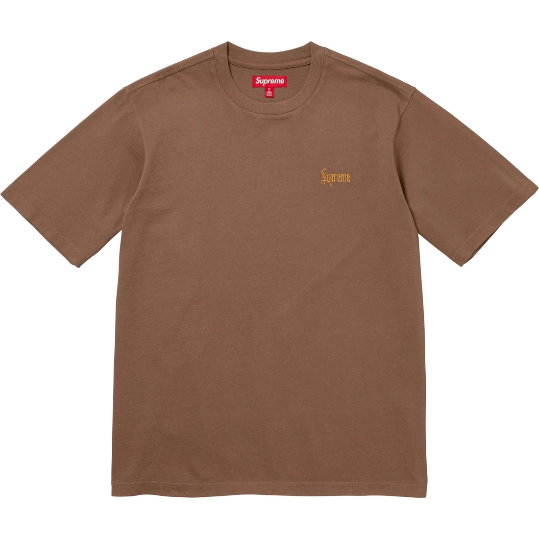 Supreme Old English Tee (FW24) - Brown - $54