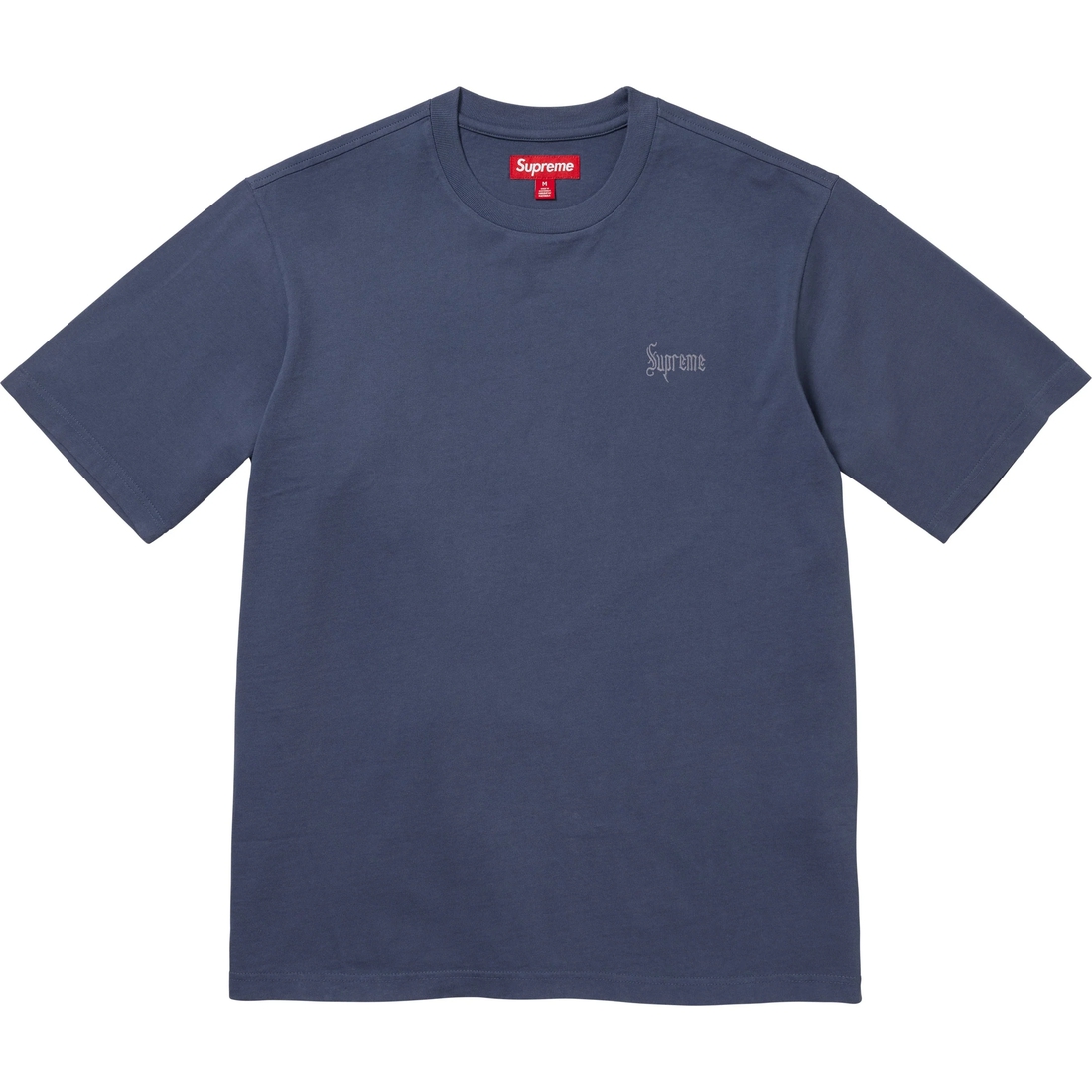 Supreme Old English Tee (FW24) - Navy - $54
