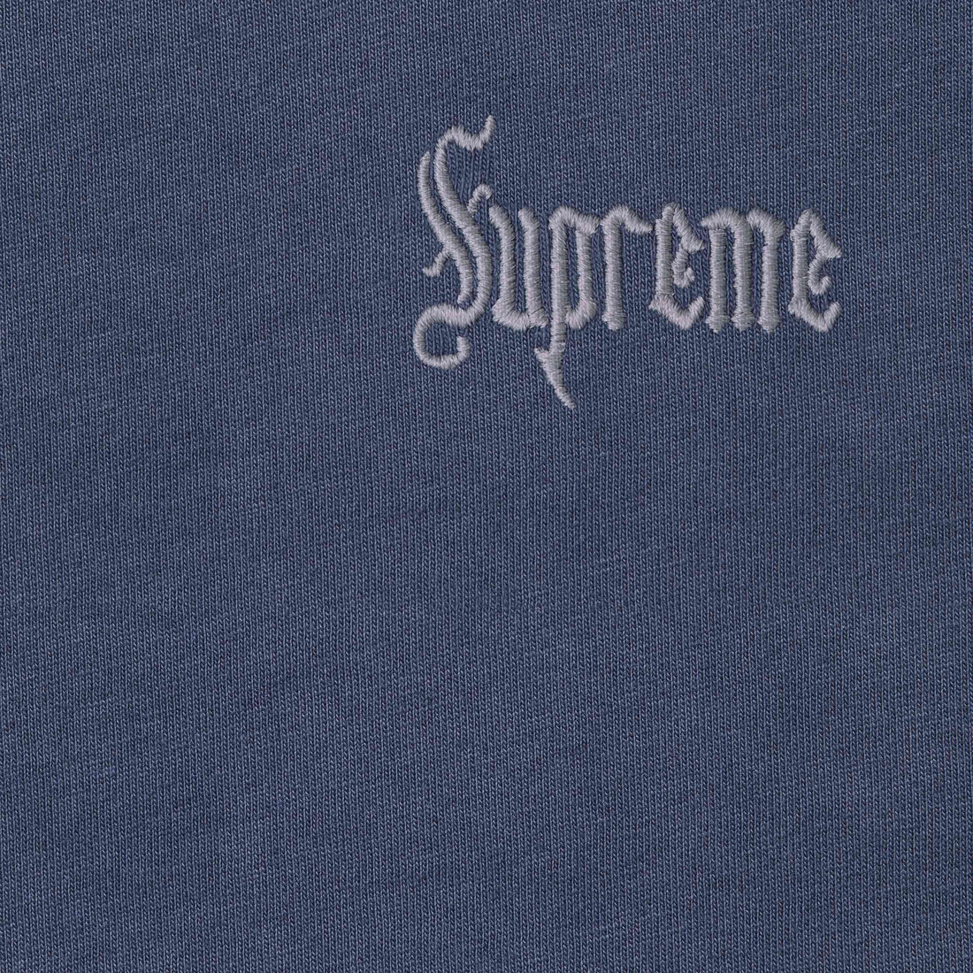 Supreme Old English Tee (FW24) - Navy - $54