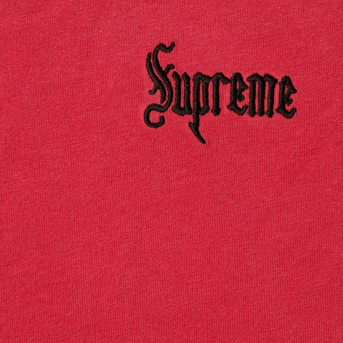 Supreme Old English Tee (FW24) - Red - $54