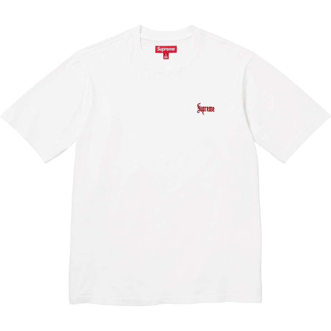 Supreme Old English Tee (FW24) - White - $54