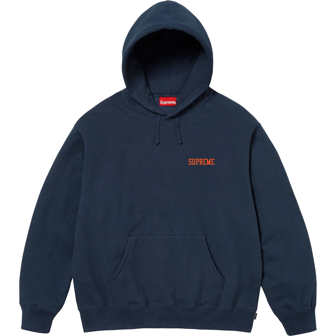 Supreme On God Hooded Sweatshirt (FW24) - Navy - $158
