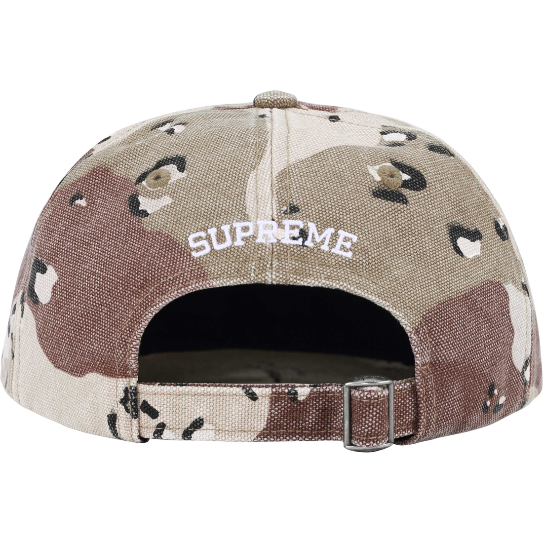 Supreme Pigment S Logo 6-Panel (FW24) - Chocolate Chip Camo - $54