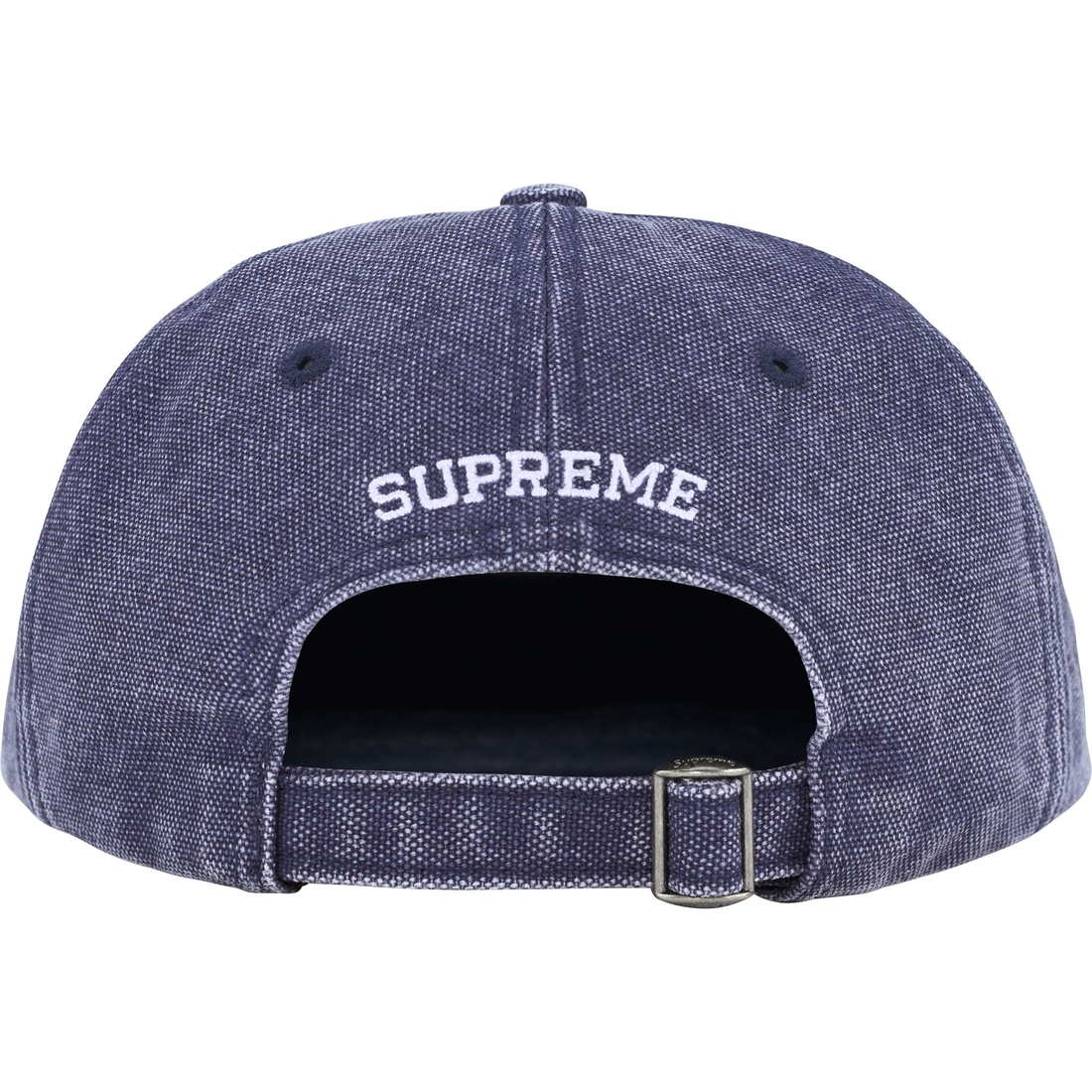Supreme Pigment S Logo 6-Panel (FW24) - Navy - $54