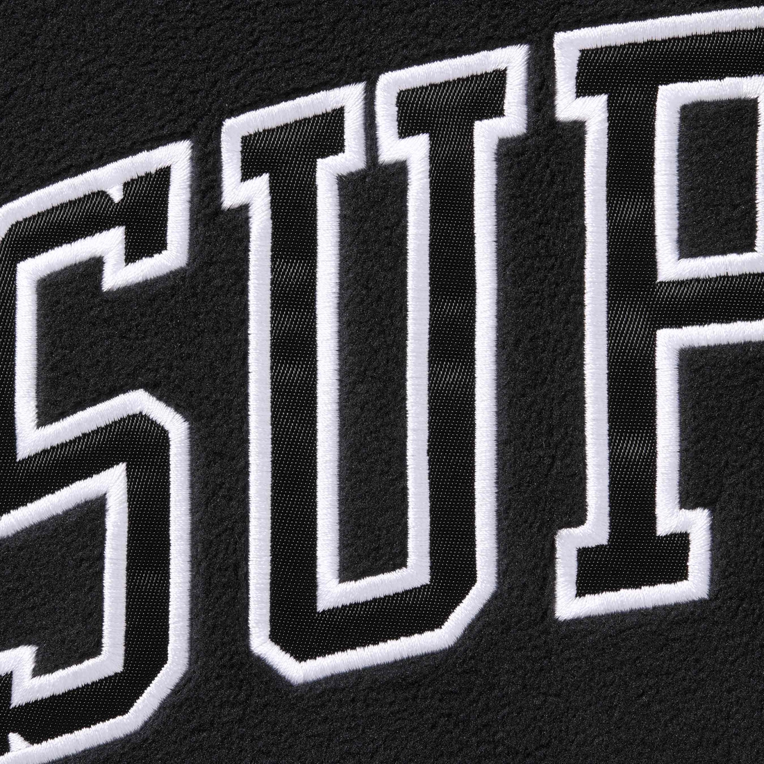 Supreme Polartec Baseball Jersey (FW24) - Black - $138
