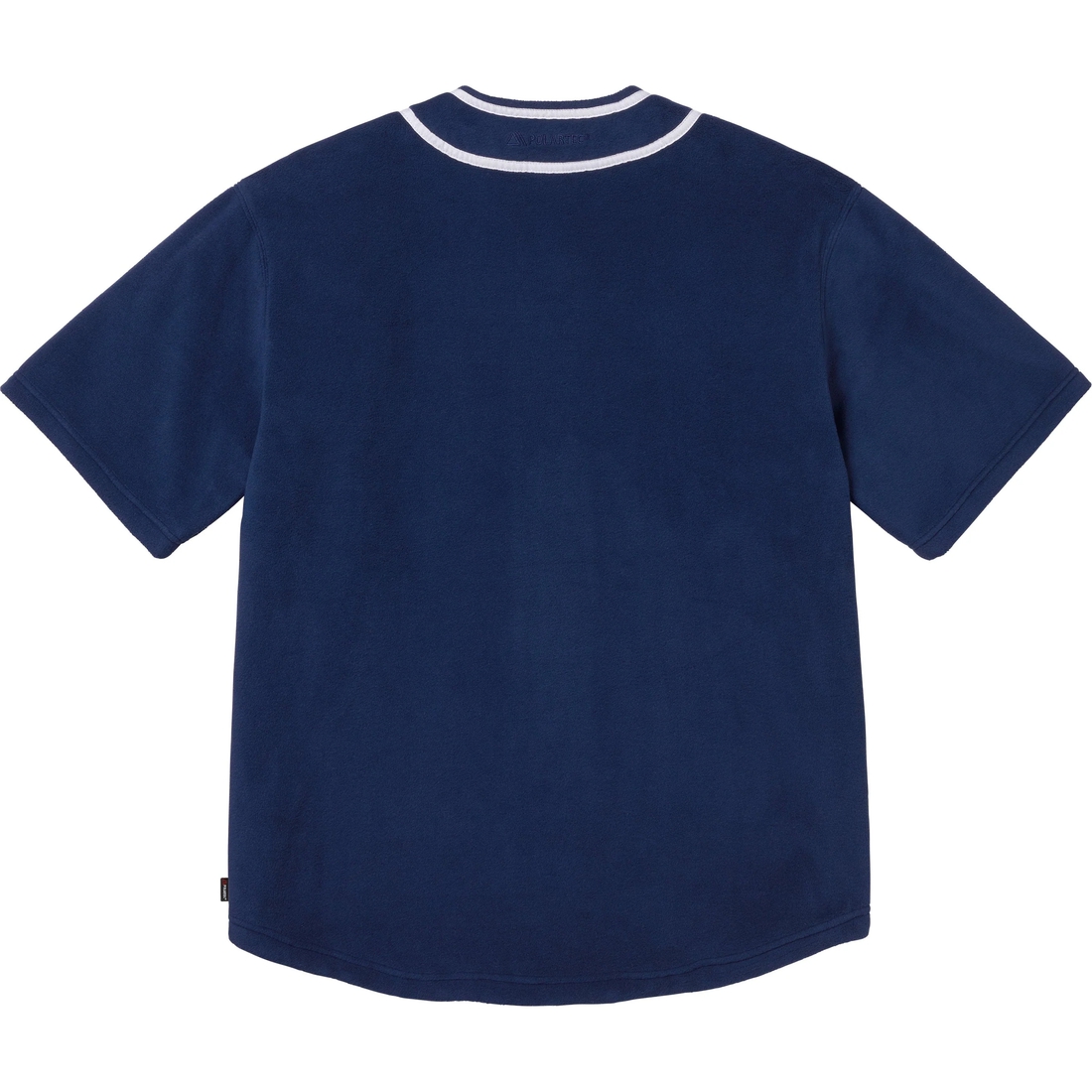 Supreme Polartec Baseball Jersey (FW24) - Navy - $138