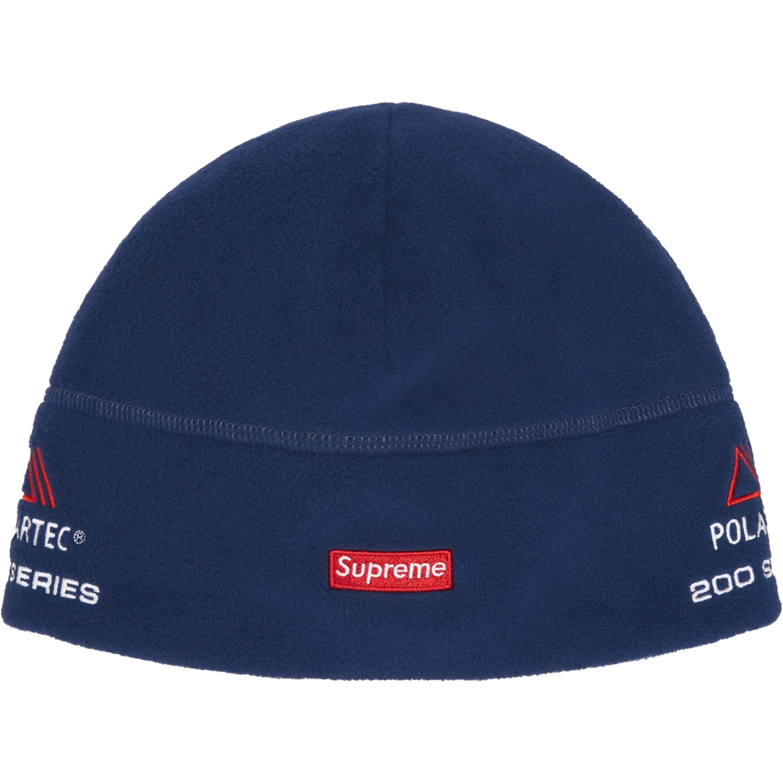 Supreme Polartec Sport Beanie (FW24) - Navy - $40