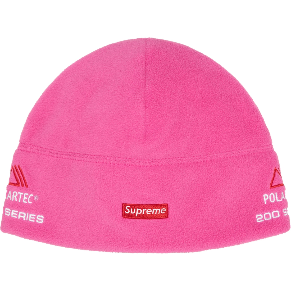 Supreme Polartec Sport Beanie (FW24) - Pink - $40
