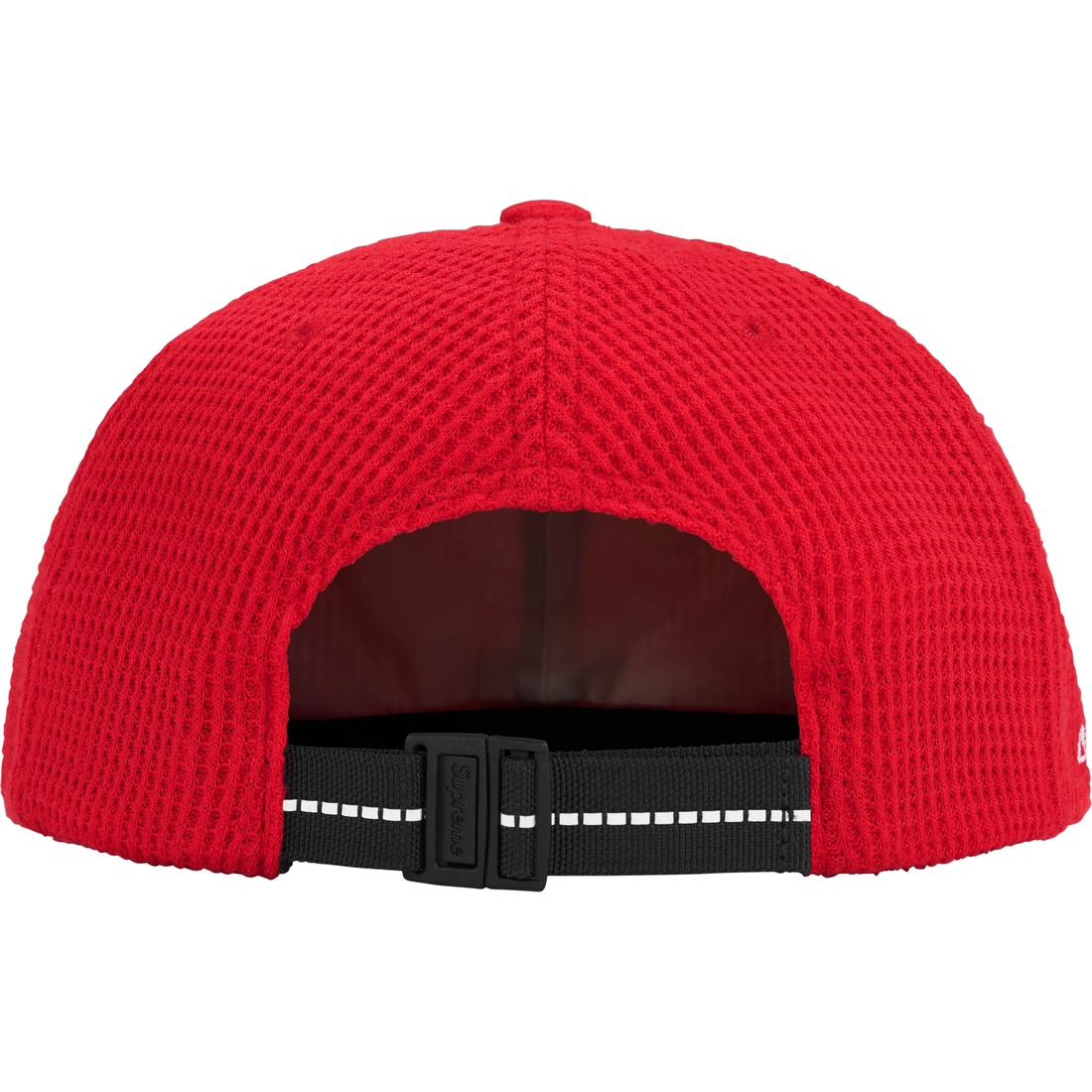 Supreme Polartec Waffle Small Box 6-Panel (FW24) - Red - $48