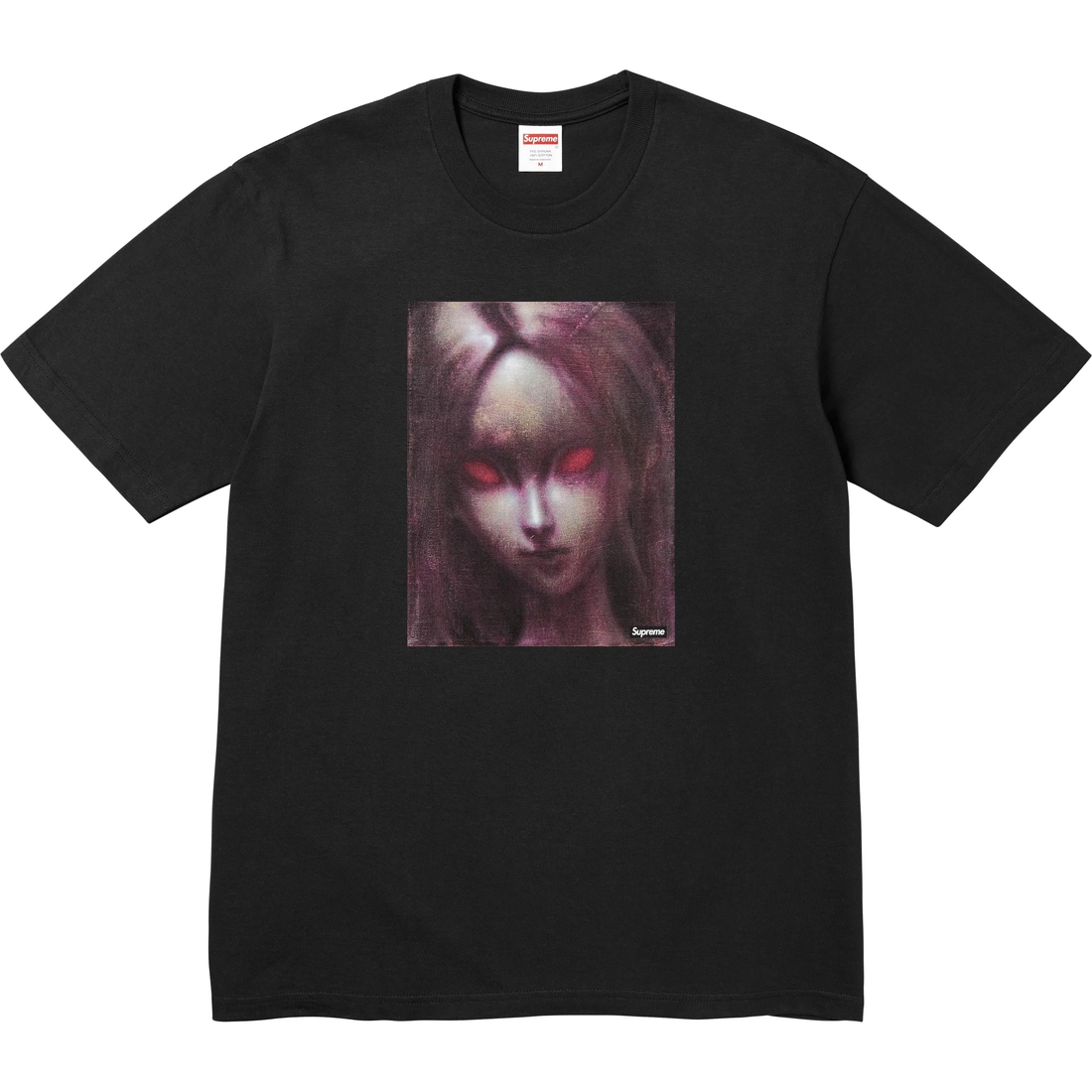 Supreme Red Eyes Tee (FW24) - Black - $48