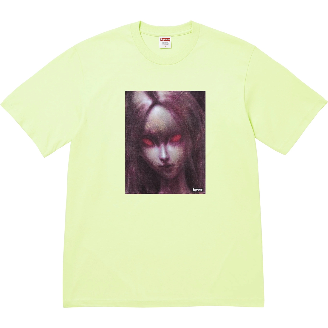 Supreme Red Eyes Tee (FW24) - Pale Mint - $48