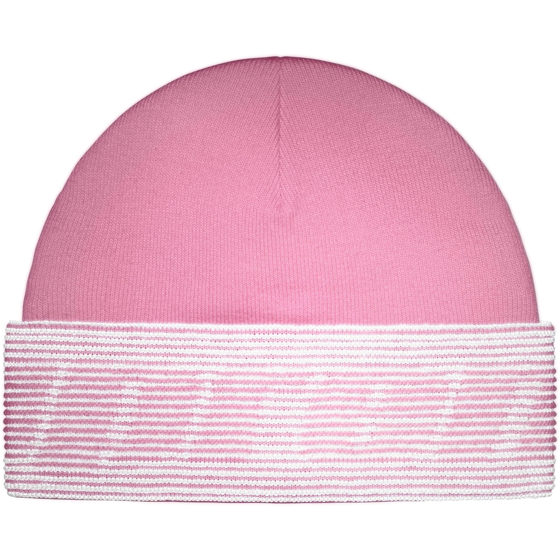 Supreme Reflective Jacquard Beanie (FW24) - Light Pink - $40