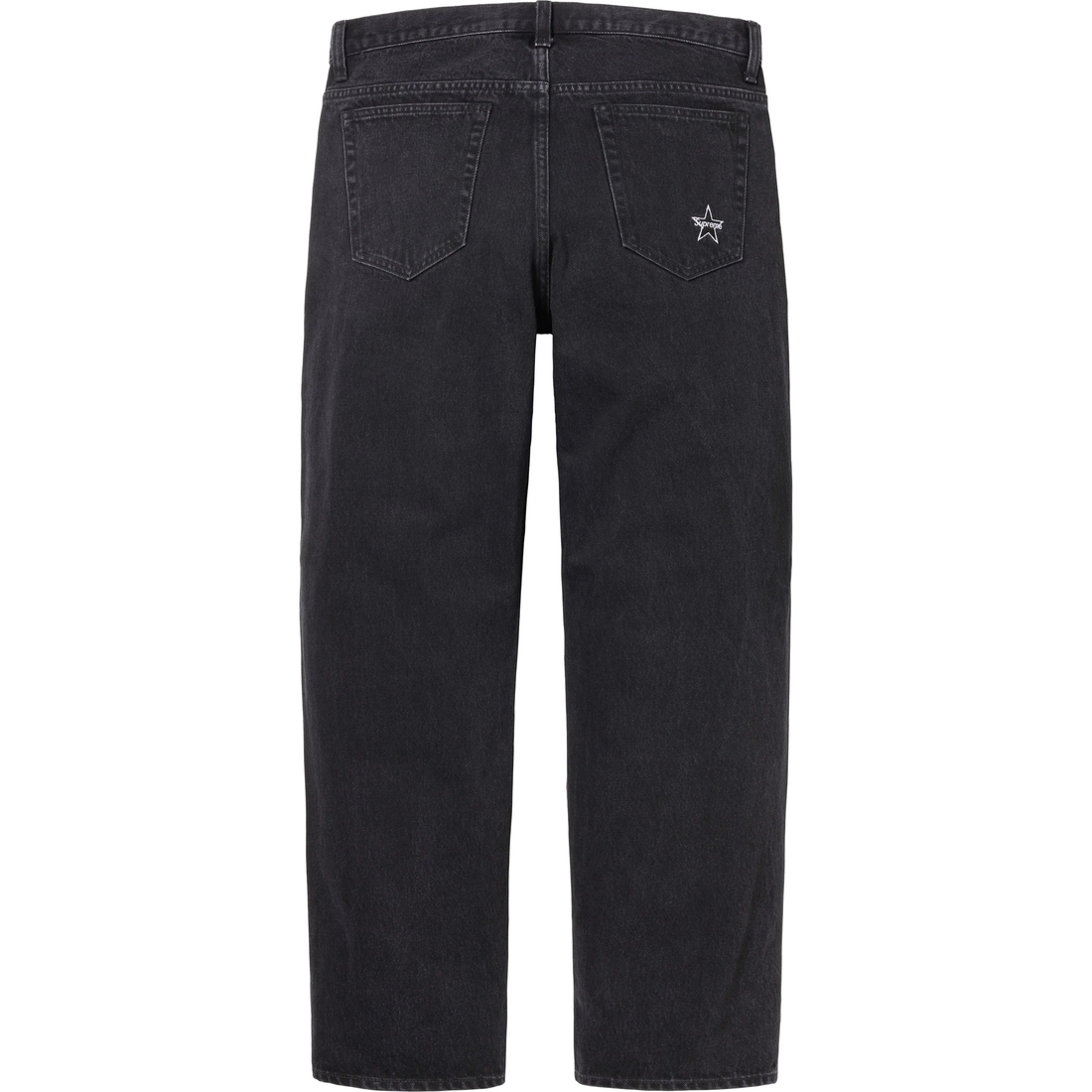 Supreme Regular Jean (FW24) - Black - $158