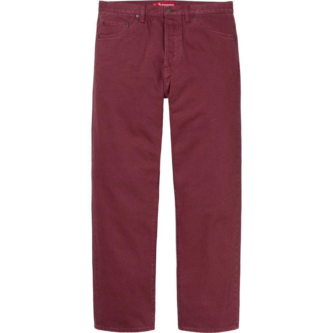 Supreme Regular Jean (FW24) - Red - $158