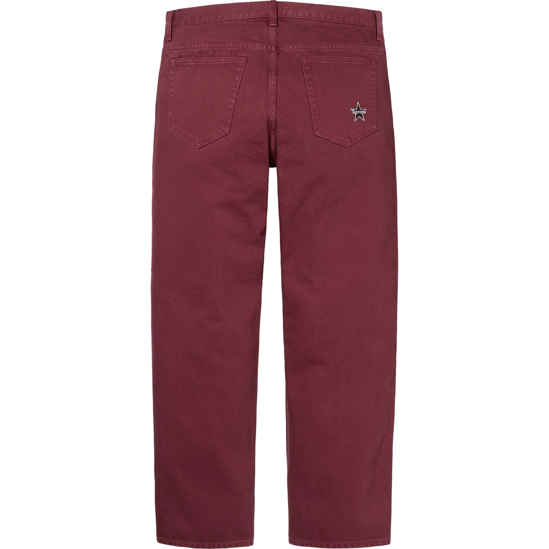 Supreme Regular Jean (FW24) - Red - $158