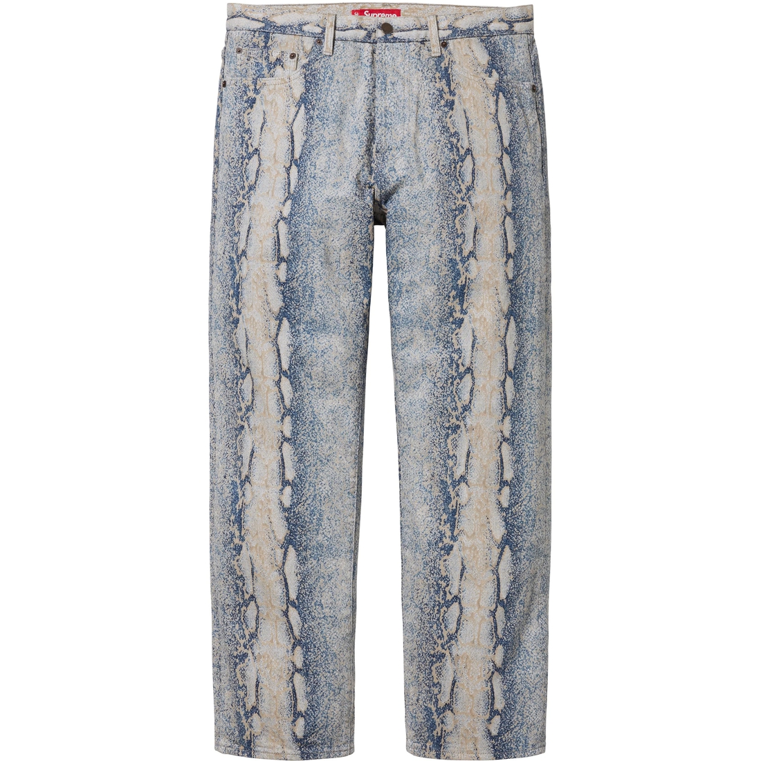 Supreme Regular Jean (FW24) - Snake - $158
