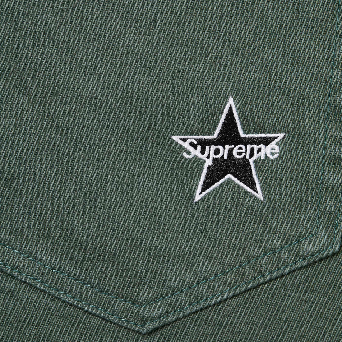 Supreme Regular Jean (FW24) - Teal - $158