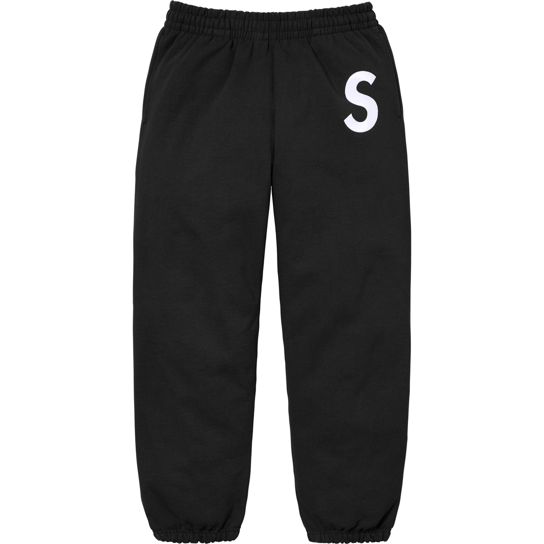 Supreme S Logo Sweatpant (FW24) - Black - $158