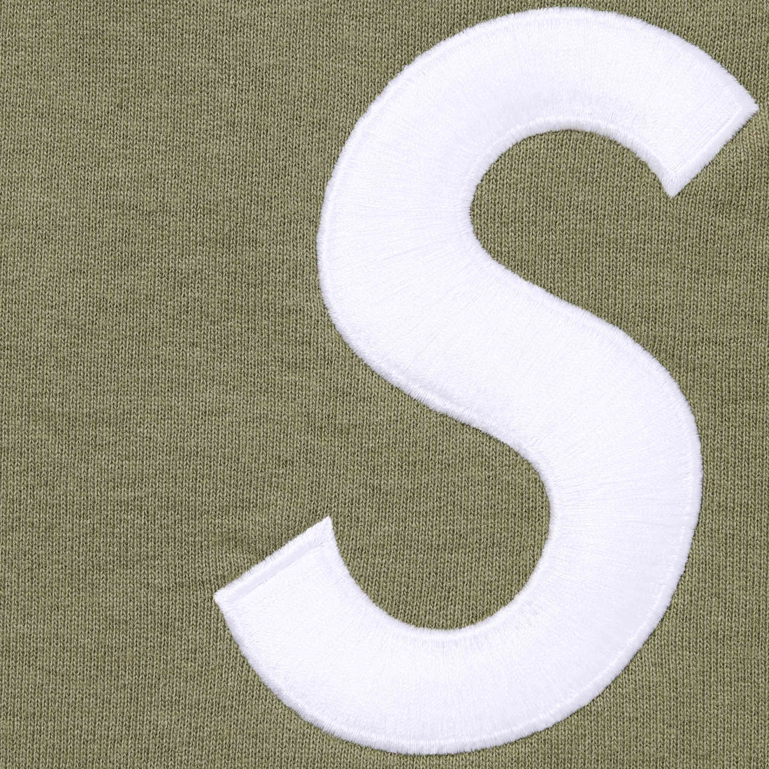 Supreme S Logo Sweatpant (FW24) - Light Olive - $158