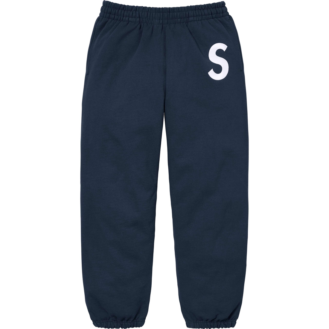 Supreme S Logo Sweatpant (FW24) - Navy - $158