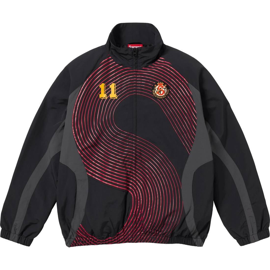 Supreme S Logo Track Jacket (FW24) - Black - $178
