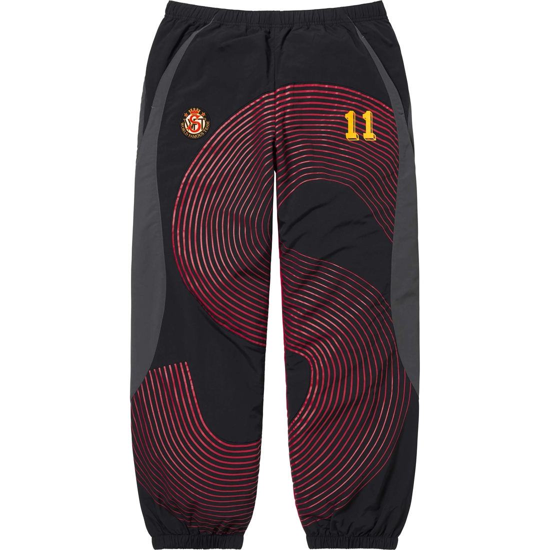 Supreme S Logo Track Pant (FW24) - Black - $148