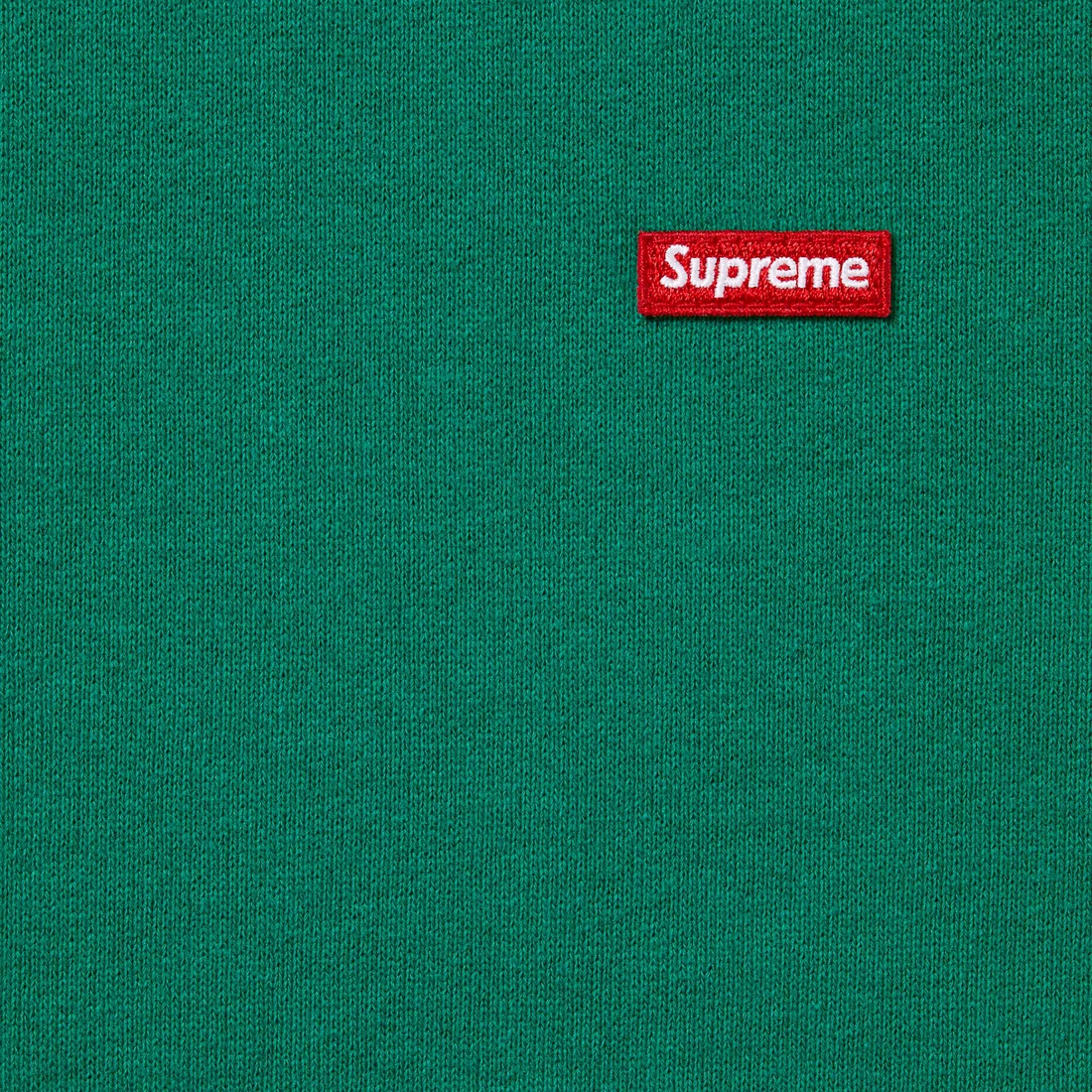 Supreme Small Box Hooded Sweatshirt (FW24) - Dark Green - $158