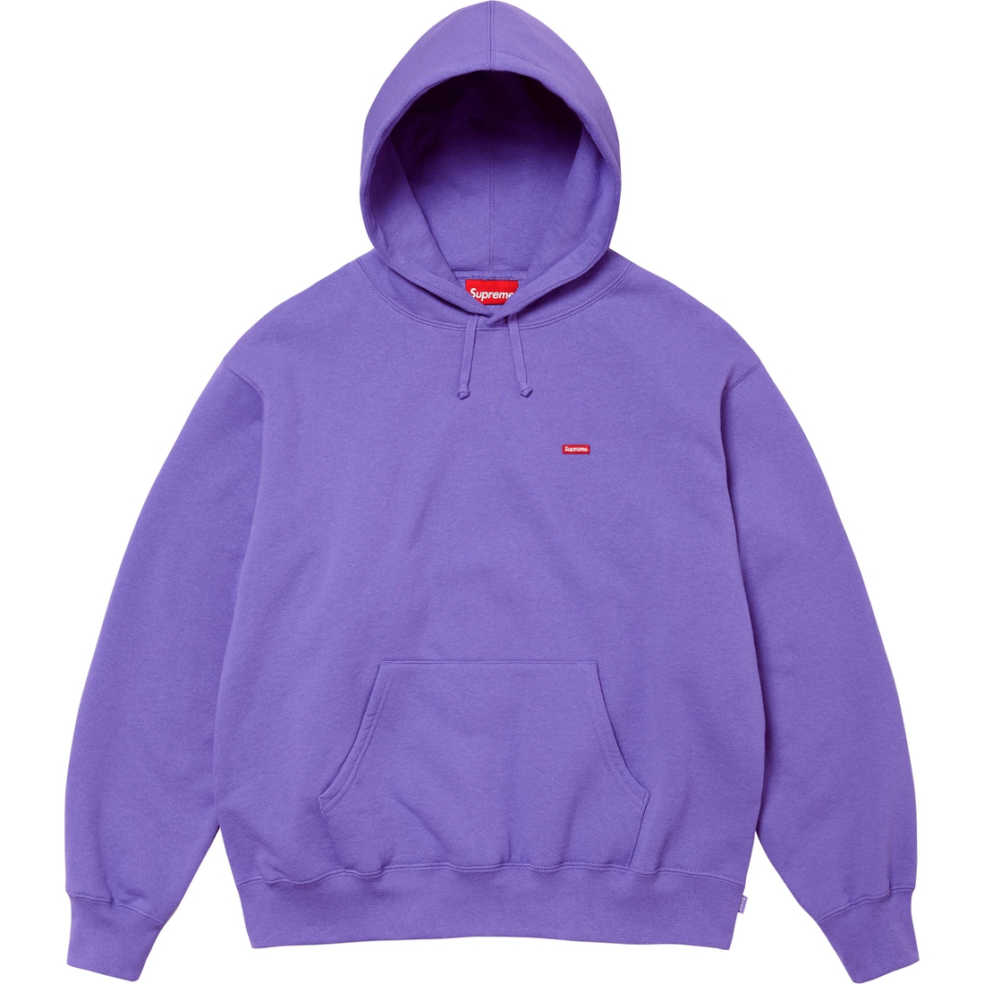 Supreme Small Box Hooded Sweatshirt (FW24) - Light Purple - $158