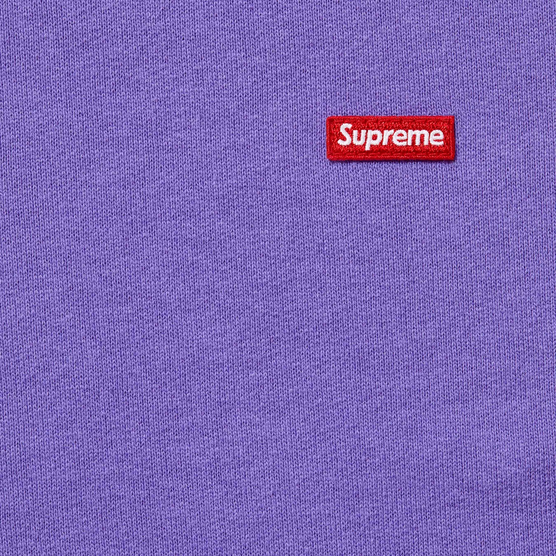Supreme Small Box Hooded Sweatshirt (FW24) - Light Purple - $158