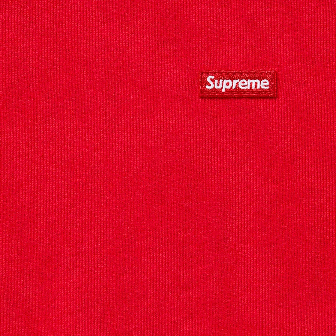 Supreme Small Box Hooded Sweatshirt (FW24) - Red - $158