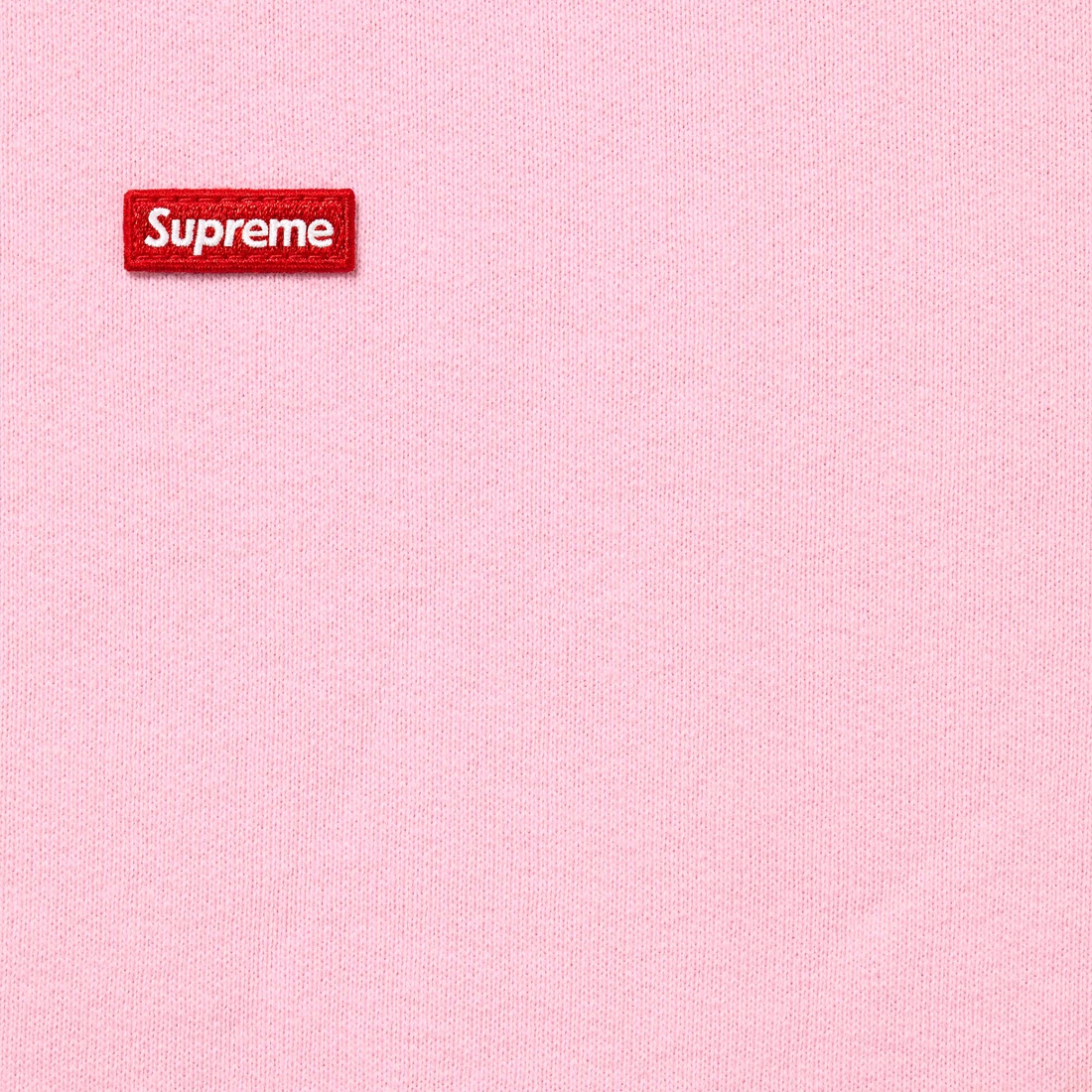 Supreme Small Box Zip Up Hooded Sweatshirt (FW24) - Light Pink - $158