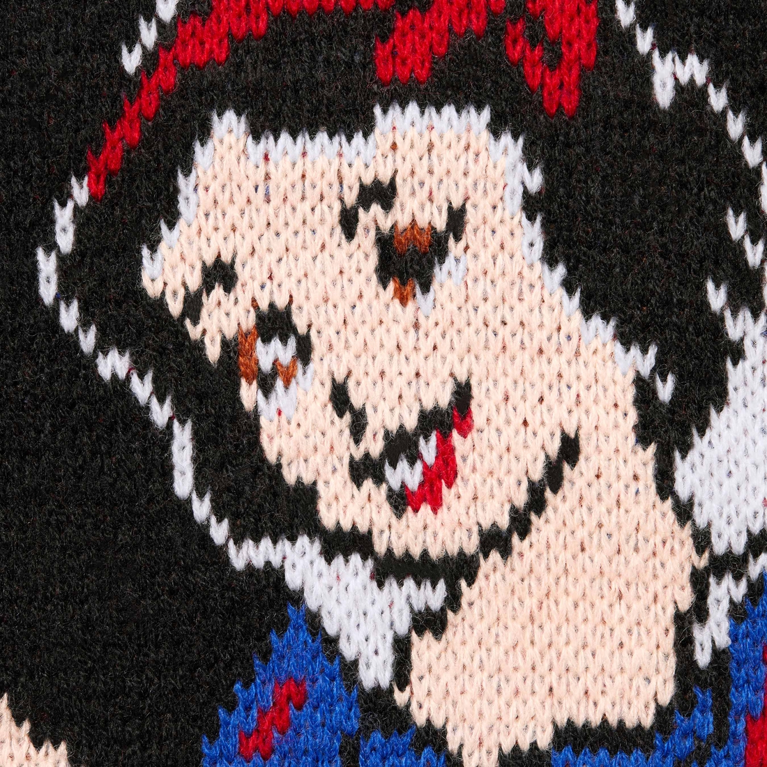 Supreme Snow White Sweater (FW24) - Black - $188