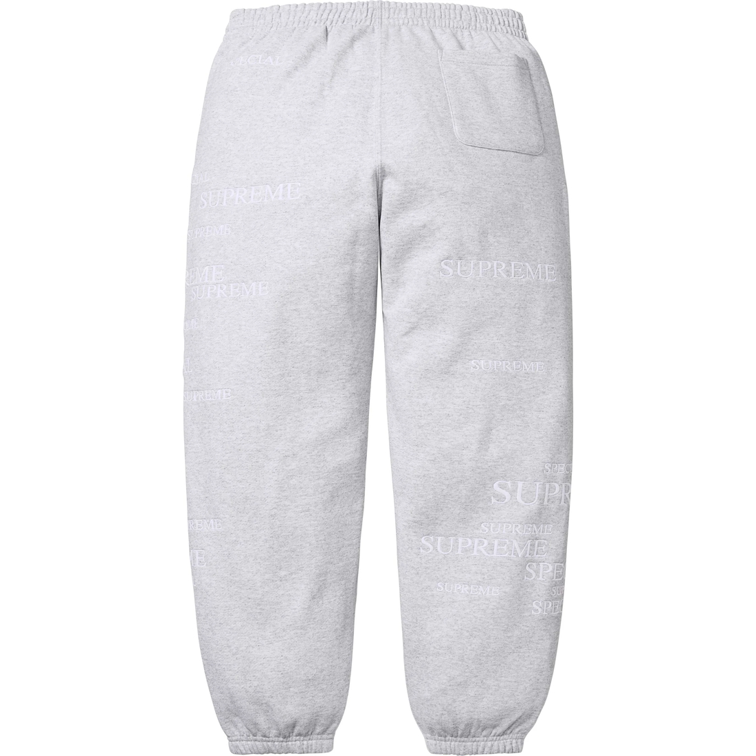 Supreme Special Sweatpant (FW24) - Ash Grey - $168