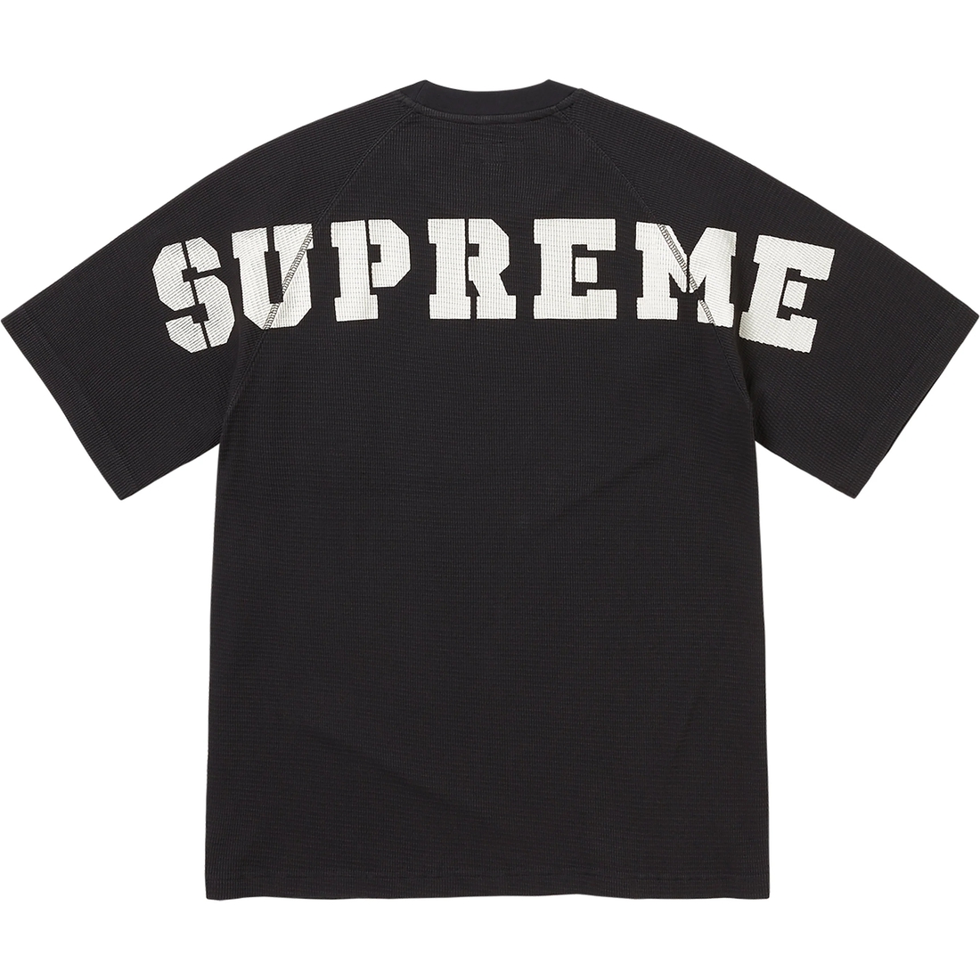 Supreme Stencil Thermal S S Top (FW24) - Black - $88
