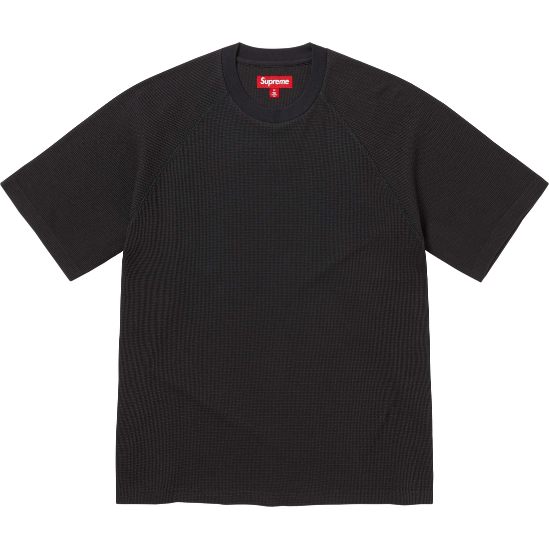 Supreme Stencil Thermal S S Top (FW24) - Black - $88