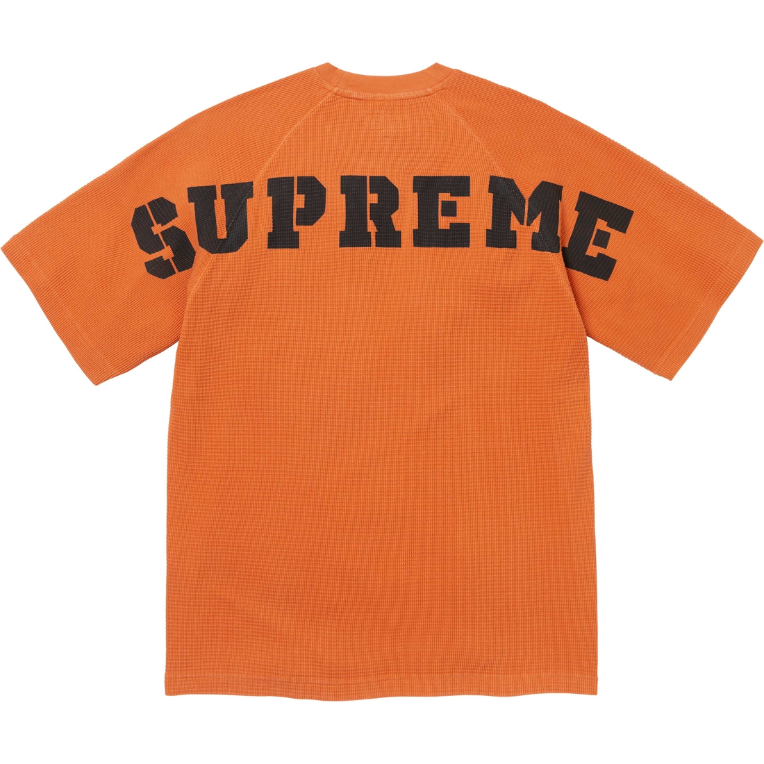 Supreme Stencil Thermal S S Top (FW24) - Orange - $88