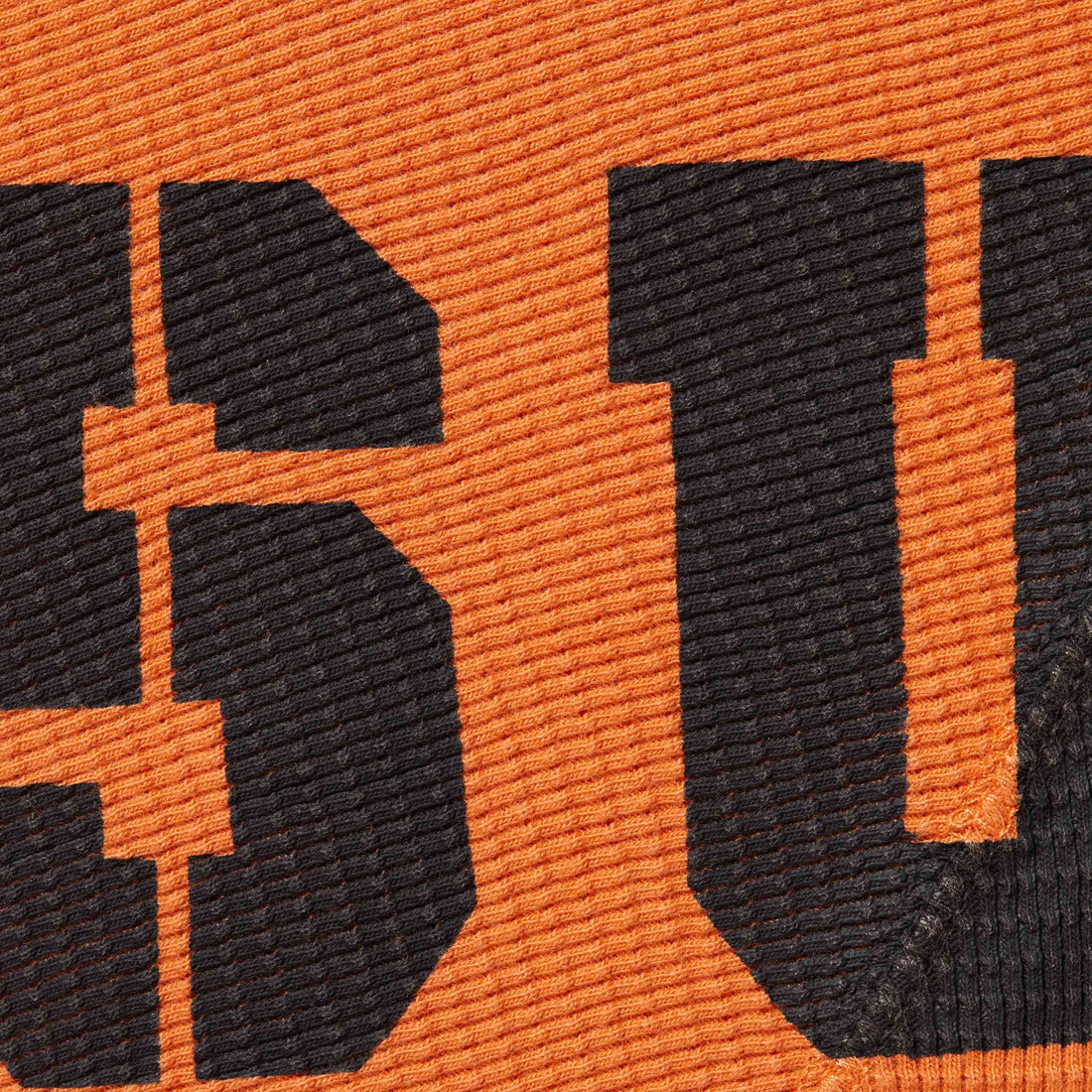 Supreme Stencil Thermal S S Top (FW24) - Orange - $88