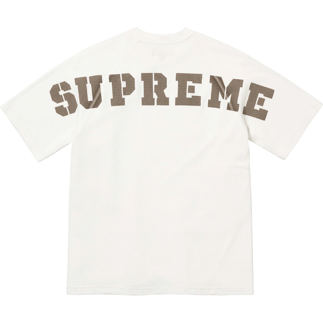 Supreme Stencil Thermal S S Top (FW24) - White - $88