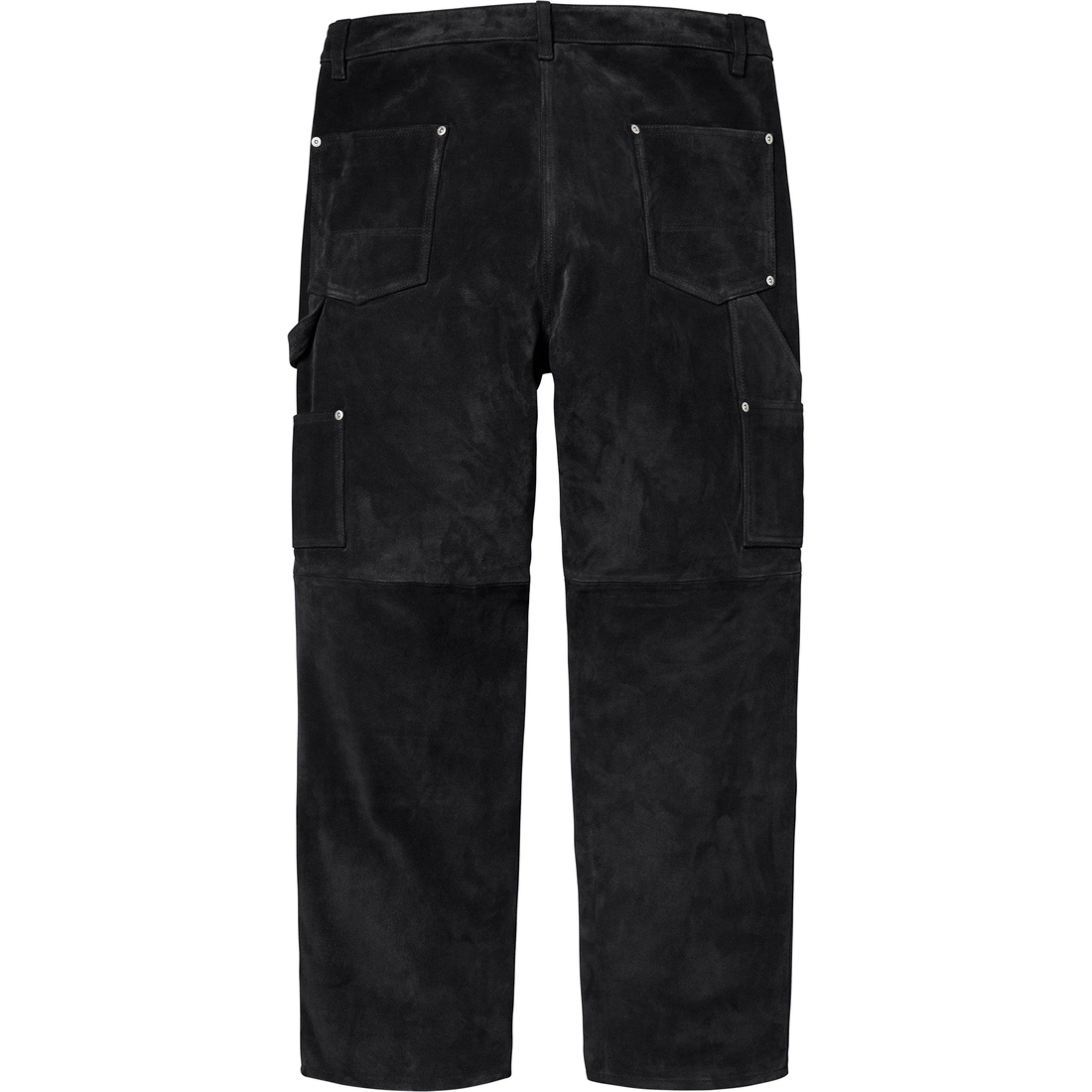 Supreme Suede Double Knee Painter Pant (FW24) - Black - $498