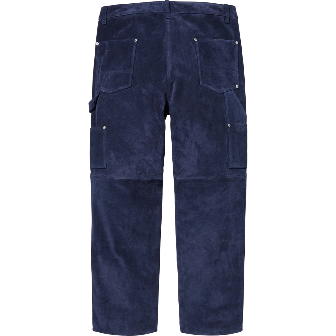 Supreme Suede Double Knee Painter Pant (FW24) - Blue - $498