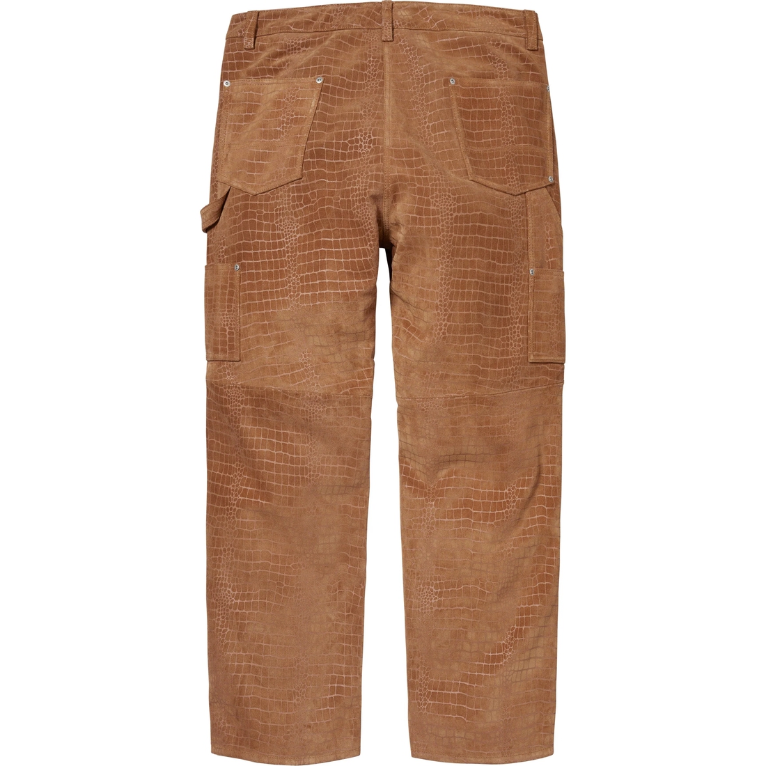 Supreme Suede Double Knee Painter Pant (FW24) - Croc - $498